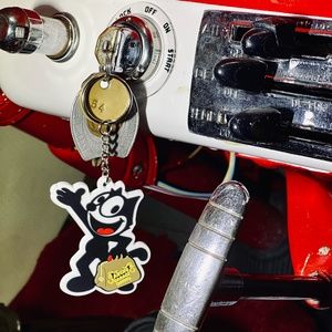 Sancho's Garage X Felix Keychains